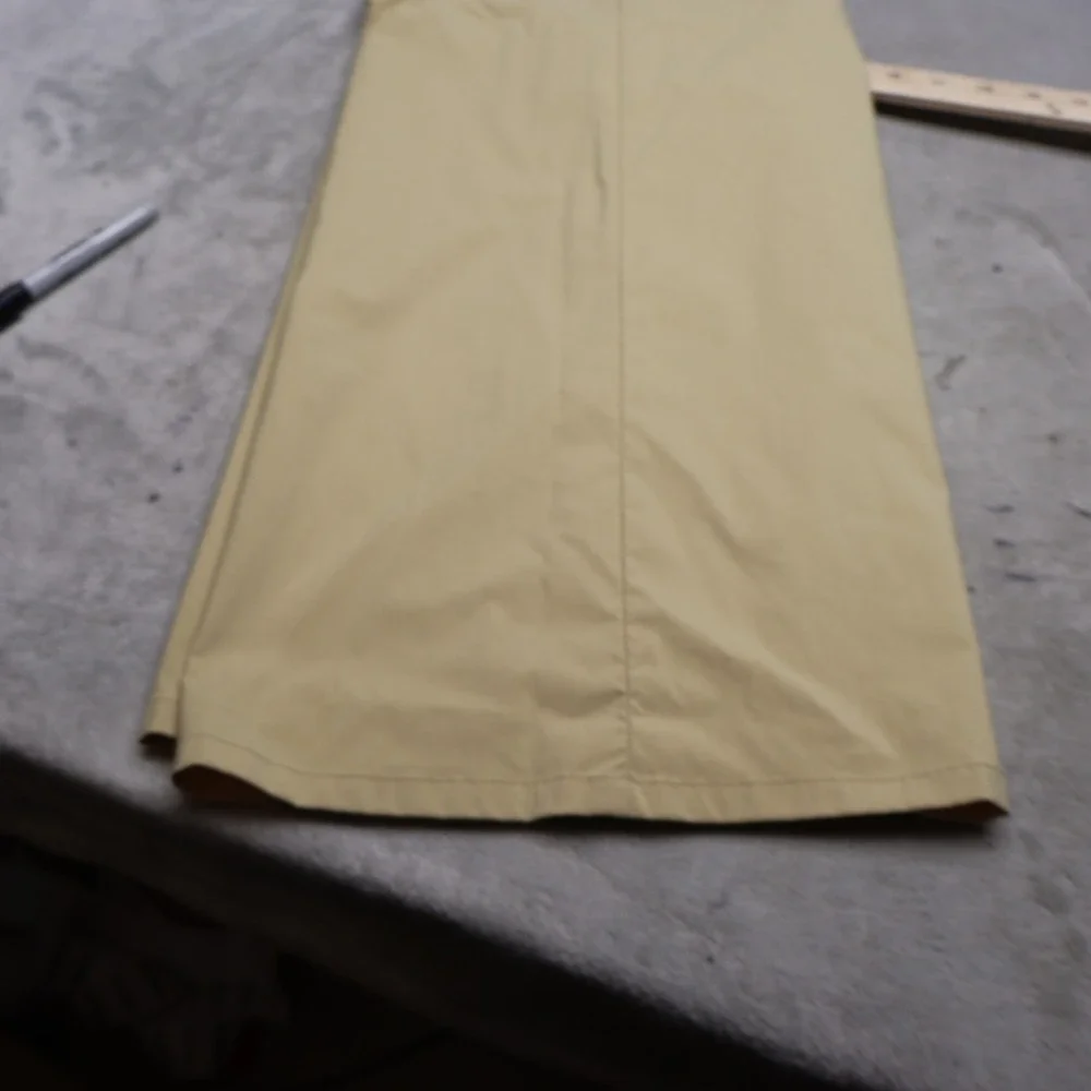 Patagonia Skirt Womens 12 Beige Continental Long Lightweight Maxi Back Slit